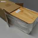 YECAYE 2 Pack Cable Management Box, Wooden Lid & Plastic Body, Medium and Small Cord Organizer Box  Power Strip Cord Organizer, Cable Hider for Home & Office Baby Proofing