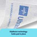 Medline Ultrasorbs Drypads with SlipResist Technology, 30" x 36", 70 Count, Super Absorbent Disposable Bed Pads, Incontinence Bed Pads, Adult Bed Pads, 10x More Absorbent, Chucks for Adults, Elderly