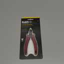 Klein Tools D275-5 Diagonal Flush Cutters, Made in USA, Micro Wire and Compact Zip Tie Cutter, Ultra-Slim Precision for Work in Confined Areas, 5-Inch