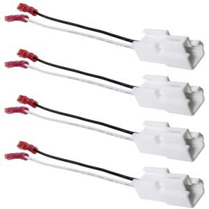 Door Speaker Harness Adapter Compatible with Hyundai Elantra Sonata Santa Genesis Coupe,Kia Sorento Optima Soul Forte Car Front Rear Speaker Wire Connector Cable 4PCS