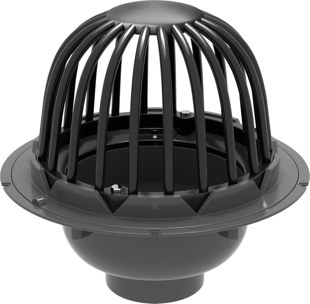 ProFlo PF42850 3" PVC Roof Drain with Cast Iron Dome - N/A