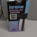 70 Oz Insulated Thermal Coffee Carafe Stainless Steel Double Walled Vacuum Coffee Thermos, Hot Water, Tea, Hot Beverage Dispenser, Keep 24 Hour Heat Retention/12 Hour Cold Retention (Sliver, 2L)