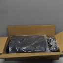 Room Divider Single Panel, 71''W x 71''H Height Adjustable Large Room Divider Panel for Office, Fabric Portable Privacy Screen Wall Divider for Room Separation, Black Freestanding Partition Separators