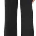 Womens High Waist Wide Straight Leg Trousers Casual Slacks Dress Pants with Pockets
14x32