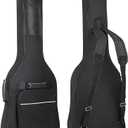 LETSROCK 39 40 41 Inch Electric Guitar Bag, Electric Guitar Gig Bag 0.35 Inch Waterproof Thick Padding Backpack Soft Electric Guitar Case Dual Adjustable Shoulder Strap Pocket & Back Hanger Loop