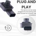Backup Camera Replaces for 2016-2019 Ford Explorer/Explorer Police OE Part # GB5Z-19G490-A, GB5Z-19G490-C, GB5T-19G490-AB