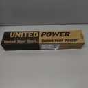 UNITEDPOWER Pry Bar Holder, Lockable Wall Mount Storage Rack Organizer for Workshop, Shed, Garage, Home, Stores up to 10 13 Tools or Extensions