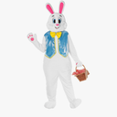 Morph Easter Bunny Costume Adult Rabbit Mascot Outfit Bunny Suit for Adults - Perfect for Easter Costumes and Events Size XL