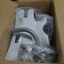 Carex E-Z Lock Raised Toilet Seat With Handles, 5" Toilet Seat Riser with Arms, Handicap Raised Toilet Seat For Seniors and Elevated Toilet Seat (1 Count (Pack of 1)