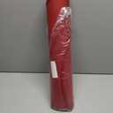 Half Circle Red Kitchen Rugs,2 Pack 17x30, Non-Slip Water Oil Absorbent Kitchen Mats, Machine Washable Floor Protector, Braided Quick Dry Kitchen Standing Mat for in Christmas Holiday