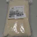 H.VERSAILTEX Ottoman Cover Slipcover Rectangle Fit Length 29'-34' Footrest Sofa Slipcovers Stool Cover Footstool Protector Covers Feature Stretch Thick Jacquard Fabric Removable Washable - Natural