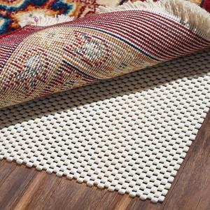 BAGAIL BASICS Non Slip Rug Pad Gripper 2 x 6 Feet Extra Thick Carpet Pads for Area Rugs and Hardwood Floors, Keep Your Rugs Safe and in Place