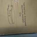 White toilet seat cover Elongated