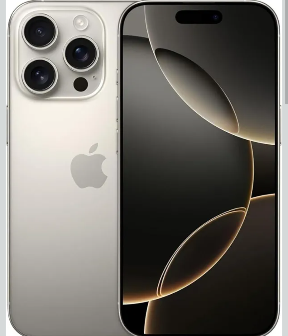 Apple iPhone 16 Pro, 1TB, US Version, Natural Titanium - Unlocked (Renewed Premium)