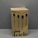 Brightown Smart Icicle Lights for Outside, 62.4ft with 40 Tubes 200 LED Color Changing Icicle Christmas Lights Decoration, APP Controlled Customize Display DIY Dynamic Waterproof Connectable