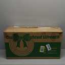 Best Choice Products 48in Pre-Lit Outdoor Christmas Wreath Decoration, LED Metal Holiday Decor for Home w/ 140 Lights, Bow - Green/Red