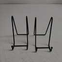 TR-LIFE Plate Stands for Display - 6 Inch Stand + Metal Frame holder stand Picture, Decorative Plate, Book, Photo Easel (2 Pack)