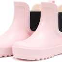 WILLPORT Toddler Rain Boots,Waterproof kids Chelsea Rain Boots for Boys and Girls 7