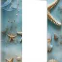 Decorative Art Light Switch Covers Shells and Starfish 1 Gang Rocker Outlet Decorative Switch plate Faceplate GFCI Light Switch Covers for Home Decor (1-Gang Rocker /5 x 3 IN)