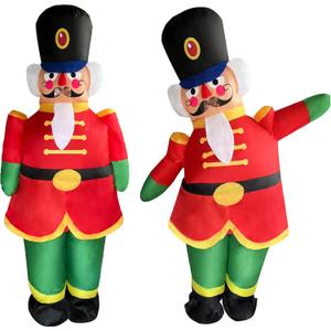 Inflatable Costume Cosplay Outfit Blow-up Suit for Adults/Halloween/Christmas Party/Thanksgiving