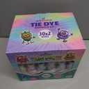 30 Colors Tie Dye Kit, Tie Dye Set for Kids, Pre-Filled Tye Dye Bottles, Non Toxic Permanent Fabric Dye Art Set, Easy DIY Fabric Art - Create Fun (30 Colors)