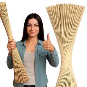 50 Smores Sticks for Fire Pit, 36 Inch Marshmallow Roasting Sticks