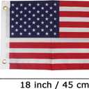3 x 3PCS Boat Flags Boating Sailing National Small Flag Banner for Boat (United States)