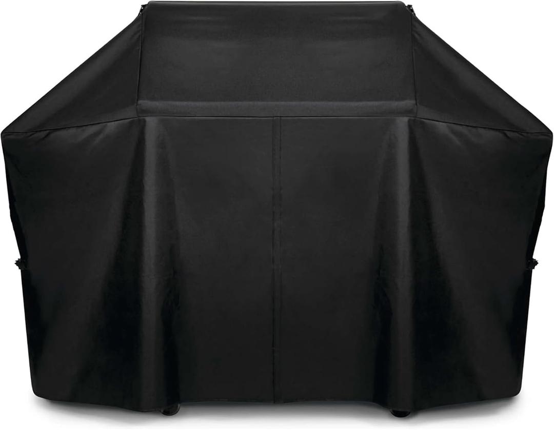Grill Cover 61500 for Napoleon Prestige PRO 500 and Prestige 500 Grill, 600D Heavy Duty PU Material Wateproof Grill Cover, Velcro Closure, Adjustable Buckled Straps (68" x 28" x 52")
