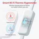 SwitchBot Hub 2 (2nd Gen), work as a WiFi Thermometer Hygrometer, IR Remote Control, Smart Remote and Light Sensor, Link SwitchBot to Wi-Fi (Support 2.4GHz), Compatible with Alexa&Google Assistant