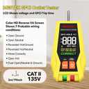 MESTEK Electrical Tester Kit with GFCI Outlet Tester, Non-Contact Voltage Tester, Pinless Wood Moisture Meter, Home Inspector Tool Kit, 3-Piece with Carry Case and Batteries