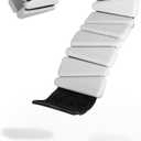 Fitfiu Fitness Kit of 2 Weights Bracelets of 1.10 lbs Each of Acer in Soft White Silicone to Add Resistance on Wrists and Ankles, for pilates classes