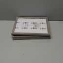 LYYYXGYP 8x10 Picture Frame with Mat Wood Grain Gray Photo Frame 8 x 10 Matted to 5x7 for Wall Mounting and Tabletop Display 3 Pack