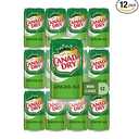 Ginger Ale Mini Soda Cans, 7.5 oz Soft Drinks Bulk Snacks Pack, Small Refrigerator & Snack Pantry Drink 12 Count Beverage Kitchen Supplies