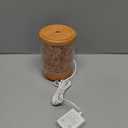 Essential Oil Diffuser Aromatherapy Diffuser - Himalayan Pink Salt Crystal Diffusers for Essential Oils with 7 Color Lights 2 Mist Mode, Reduce Noise Design for Baby Room, Yellow