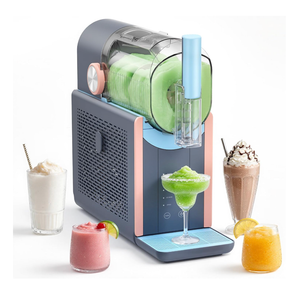 Brand: AEKDA
4.8
4.8 out of 5 stars
(2,519)
Slushie Machine for Home, 66oz Smart Frozen Drink Maker, 5 Programs & Clean Mode, No-Ice-Needed Slushy Maker for Margaritas, Smoothies, Milkshakes, Cocktails, and Soft Serve Ice Cream (Blue)