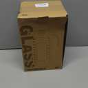 84 oz/2.5 Liter Glass Pitcher with Lid and Handle, Glass Carafe/Jug for Hot/Cold Water, Large Iced Tea Pitcher for Coffee, Juice and Homemade Beverage (Black)