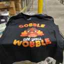 Thanksgiving Gobble Til You Wobble Turkey Day Kids Women Men T-Shirt 2XL