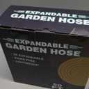 Flexi Hose Expandable Garden Hose with 8 Function Nozzle, 25FT - Lightweight Retractable Garden Hose, Water Hose - No-Kink Flexibility, 3/4 Inch Solid Brass Fittings and Double Latex Core