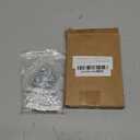 uxcell 30 Pcs 1" Offset Canvas Clips, Picture Framing Mirror Clips Z Shape Canvas Painting Mounting Clips with 2 Mounting Hole with Screws, Silver