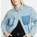 City Chic Women's Plus Size Denim Ivy Shirt, 14
