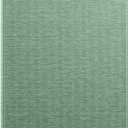 Amazon Kindle Case, Thin and Lightweight, Foldable Protective Cover - Fabric (Green, S)