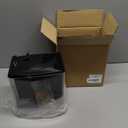 AQUANEAT Fish Tank, 1.2 Gallon Aquarium, Small Betta Fish Tank Starter Kit with LED Light and Water Filter Pump, Rectangular