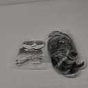 Costume Set: Wig, Wig Cap, Glasses, Fake Beard & Eyebrows - Adult Unisex Cosplay Accessories - Masquerade, Birthday, Wedding, Halloween & More