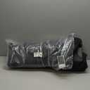 YOREPEK Stroller Bag Compatible with UPPAbaby Vista V2/V3 and Cruz V2 (No Wheel Removal Needed), Padded Stroller Travel Bag with Wheels, Foldable Stroller Cover with Storage Pocket, All Black