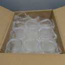 TBWIND 12Pcs Glass Cylinder Vases 12 Inch Tall Clear Flower Vases for Centerpieces Wedding Decoration, Hurricane Floating Candle Holder for Party Table Home Decor