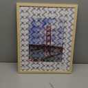 LUCKYLIFE 16x20 Picture Frame, Natural Solid Wooden Poster Frames for Wall, Display 11x14 with Mat or 16x20 Without Mat, 1 Pack