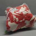 Snuggle Sac Throw Blanket Red Heart, Knitted Super Soft Cozy Blankets, Gifts for Her, Microfiber Heart Throws for Couch, Heart Love, 50x60 inches