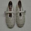 Women's Mesh Bellet Flats Hollow Out Closed Round Toe Ballerina Flats Casual Slip On Shoes Mary Jane Flats 7.5