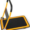 Simpli-Magic Push Cart Dolly, 330 LBS Foldable Moving Platform Hand Truck Easy Storage, 360 Degree Swivel Wheels Flat Bed Cart
