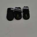 QUMY 3PCS Dog Boots Size 6 Performance Dogs Shoes & Paw Protectors SIZE 8, Black